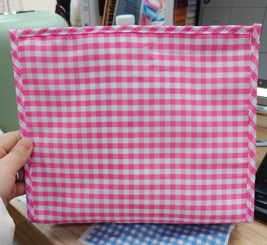 RTS • Gingham Cosmetic Bags
