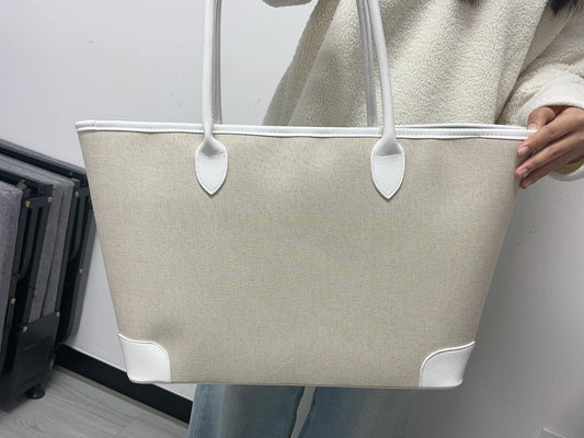 RTS • Wholesale Linen Tote Bag