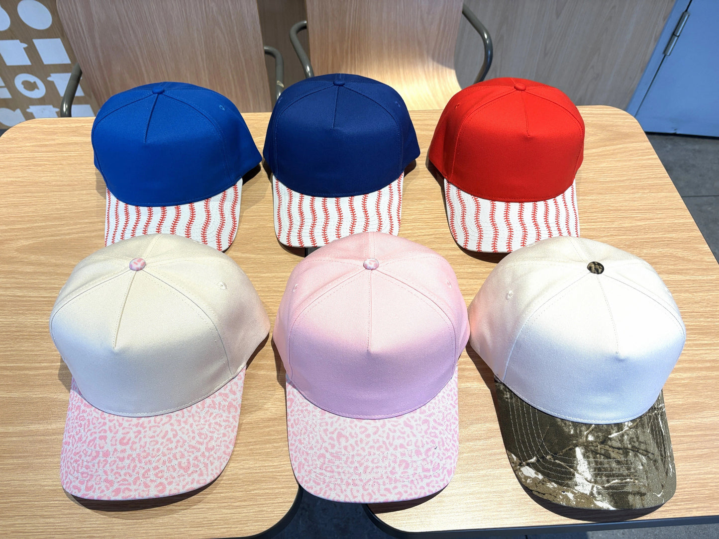 Custom Print Two-Tone Hats