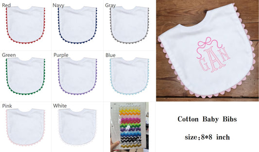 RTS * Wholesale RicRac Bibs