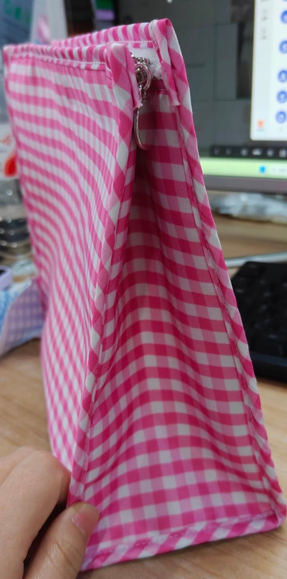 RTS • Gingham Cosmetic Bags