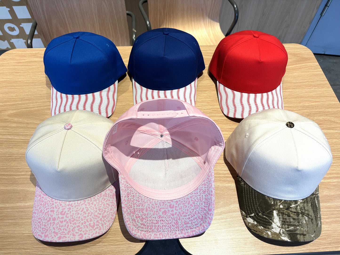 Custom Print Two-Tone Hats