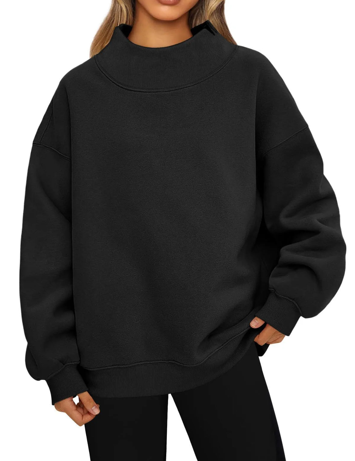 *PREORDER* Wholesale Mock Neck Sweatshirt