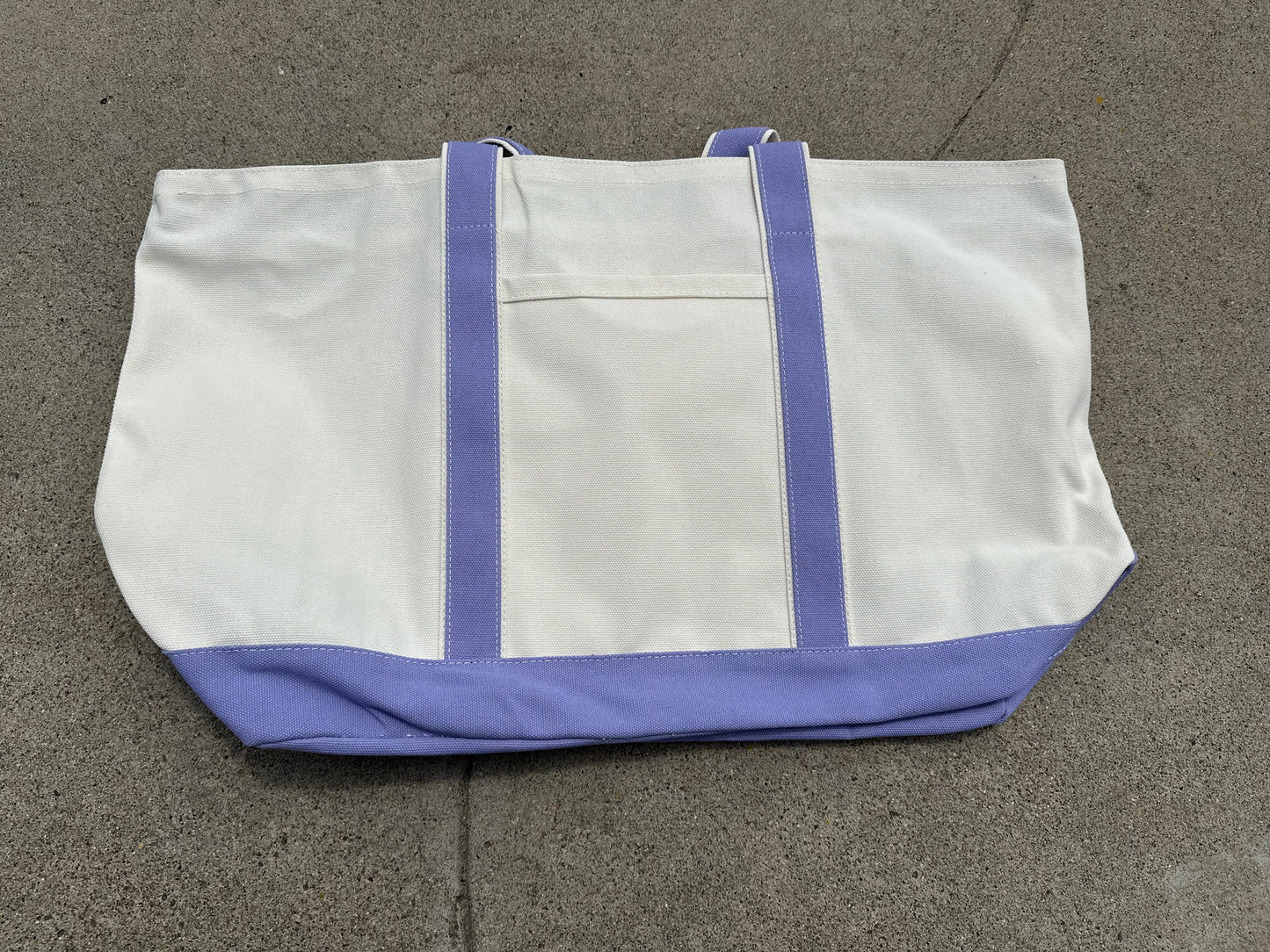 RTS * Wholesale XL Canvas Tote