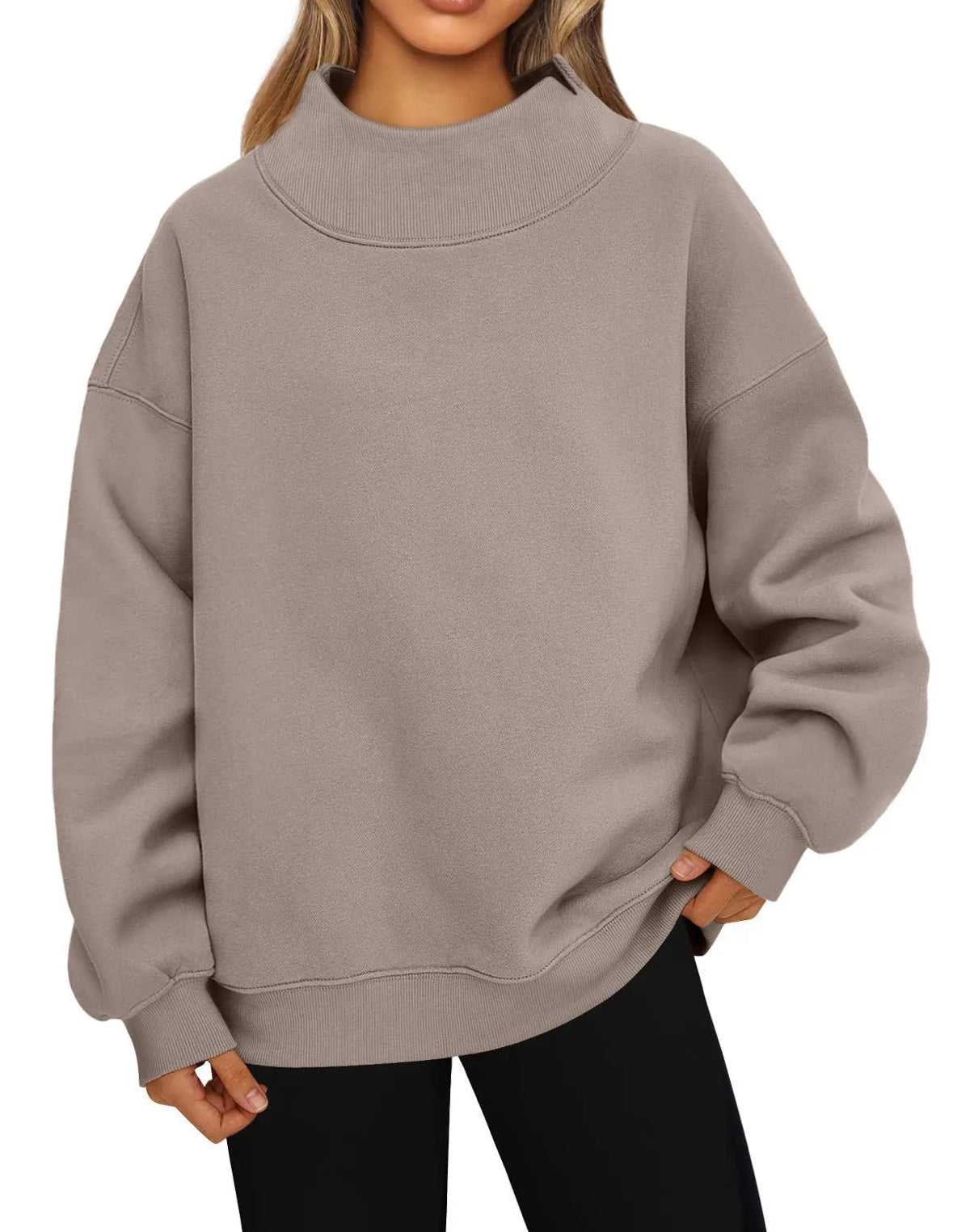 *PREORDER* Wholesale Mock Neck Sweatshirt