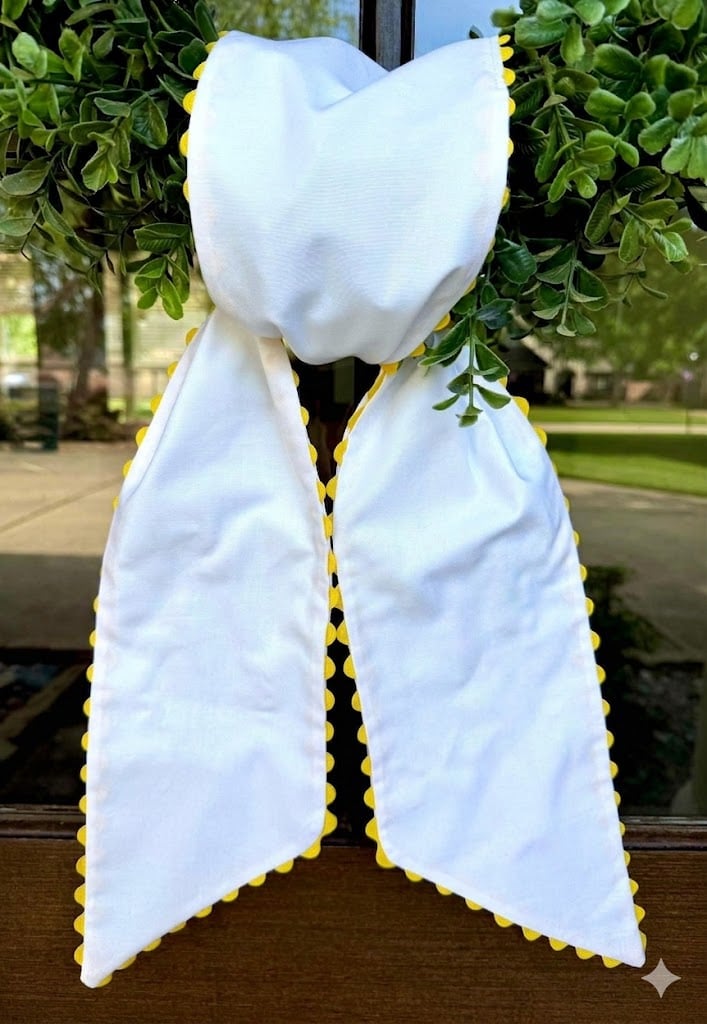 RTS* Custom Ric Rac Trimmed Sash
