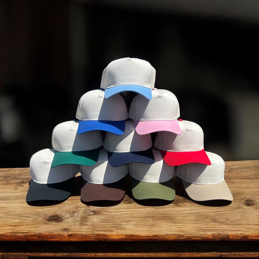 RTS • Wholesale Solid Two-Tone Hats