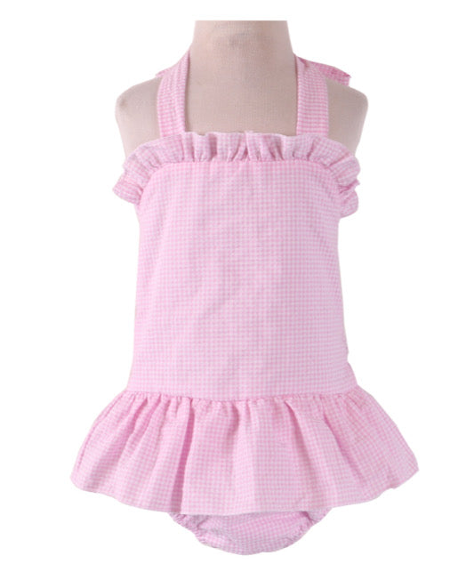 RTS • Wholesale One Piece Seersucker Swimwear