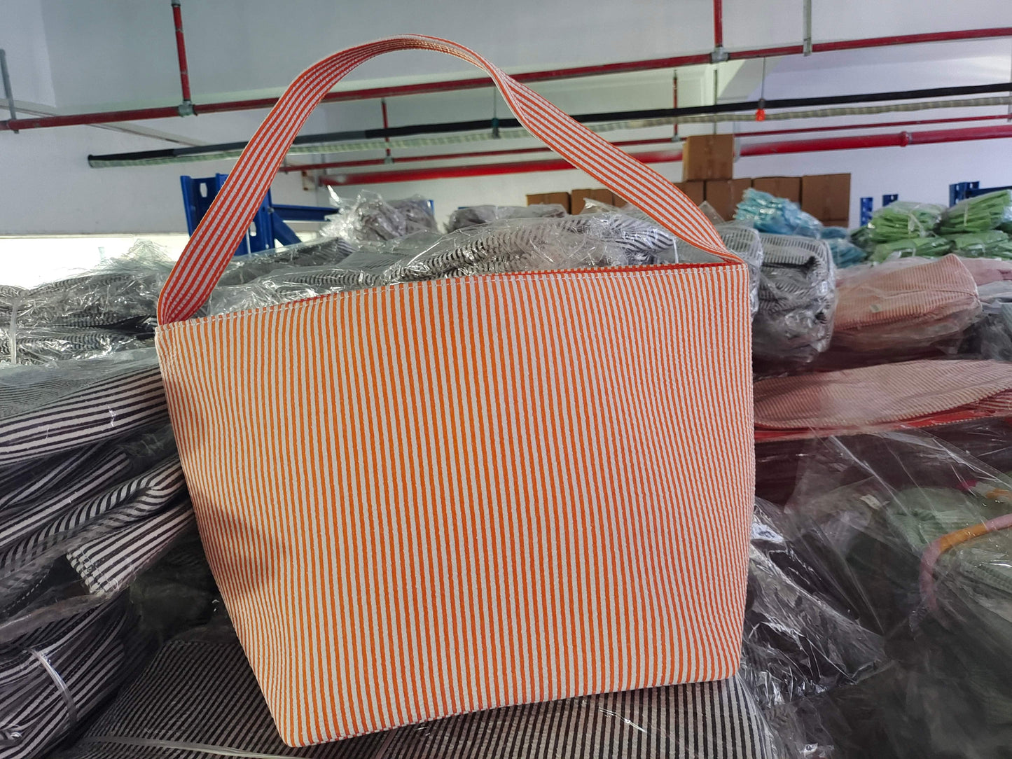 RTS • Wholesale Seersucker Baskets