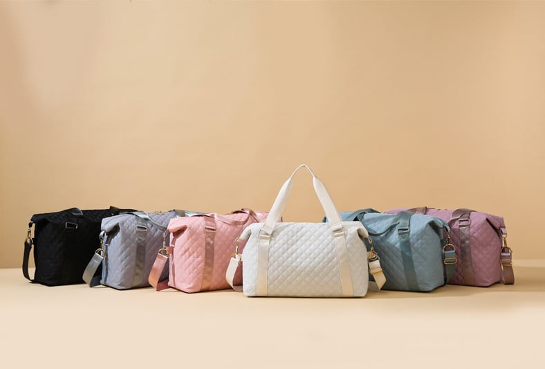 RTS • Wholesale Quilted Weekender Bag