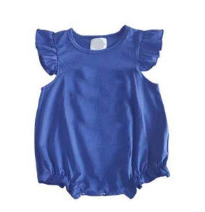 RTS • Wholesale Patriotic Solid Rompers