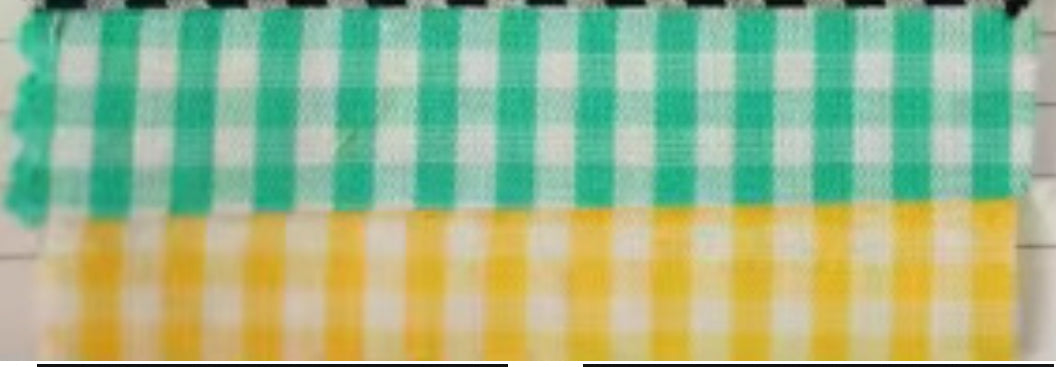 RTS • Wholesale Gingham Sash