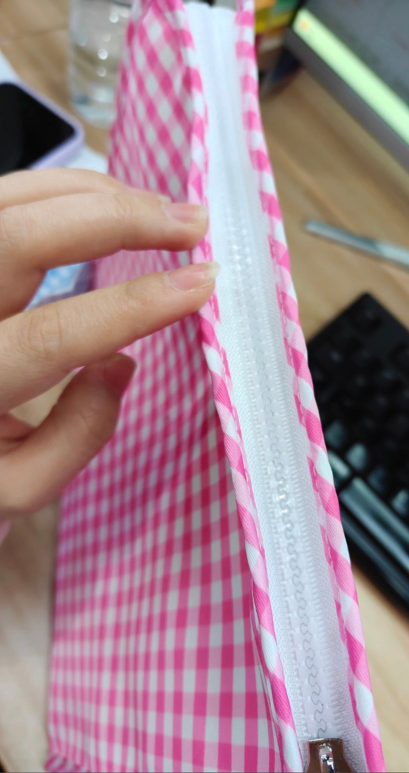 RTS • Gingham Cosmetic Bags