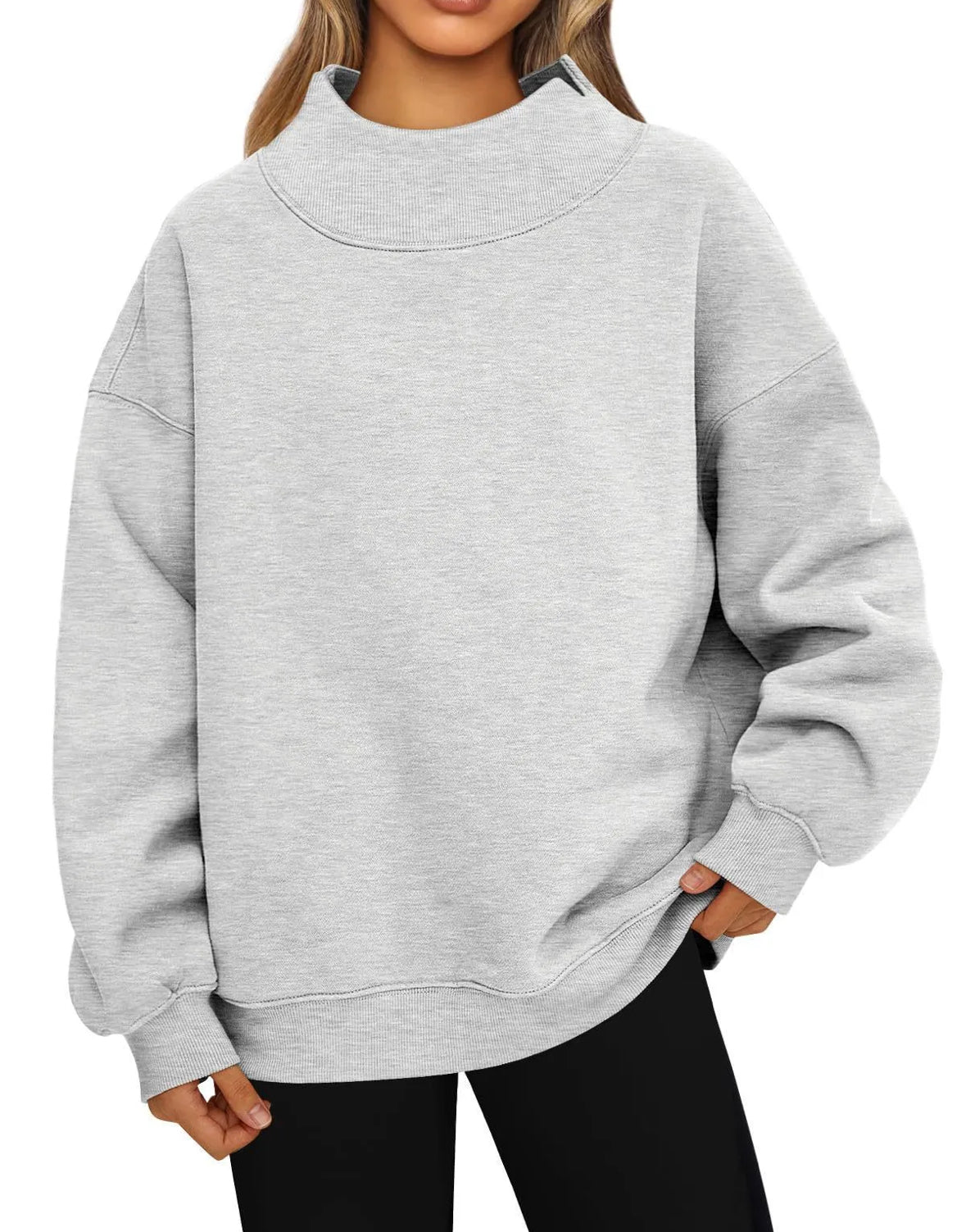 *PREORDER* Wholesale Mock Neck Sweatshirt