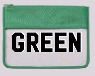 RTS • Clear Nylon Pouch