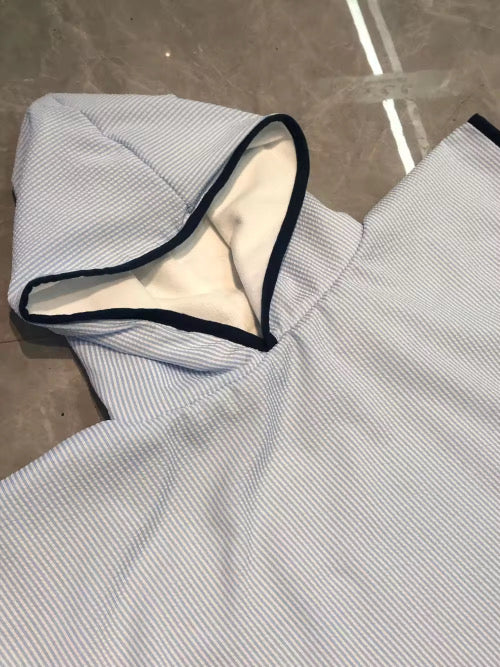 RTS • Wholesale Seersucker Hooded Towel