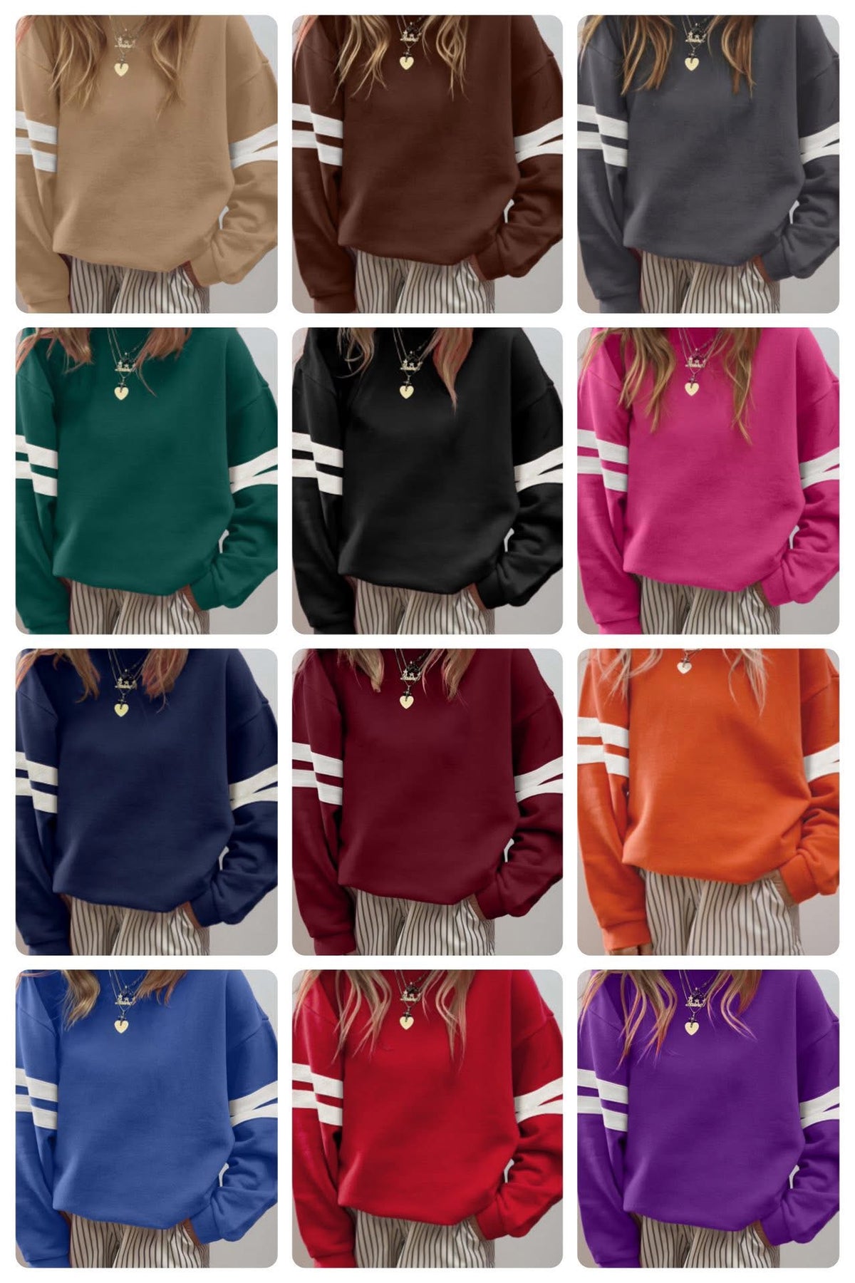 RTS • Wholesale Varsity Sweatshirt