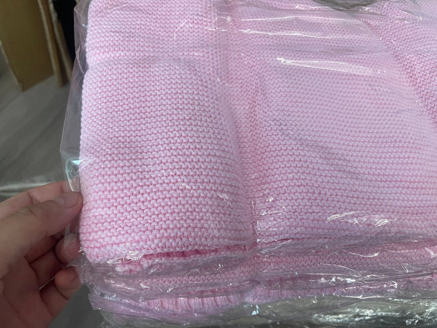 RTS • Wholesale Knit Baby Blanket