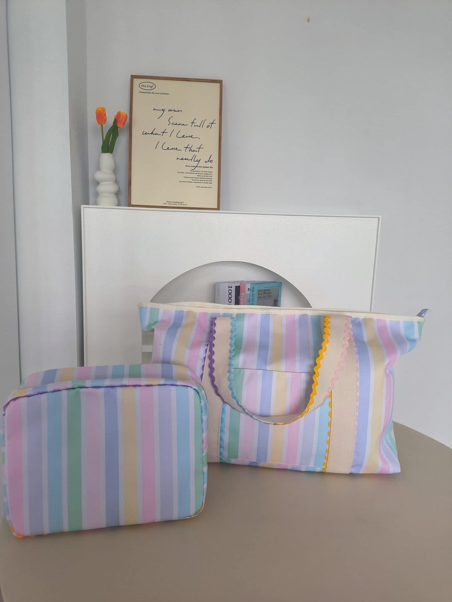 RTS • Wholesale Ric Rac Canvas Tote