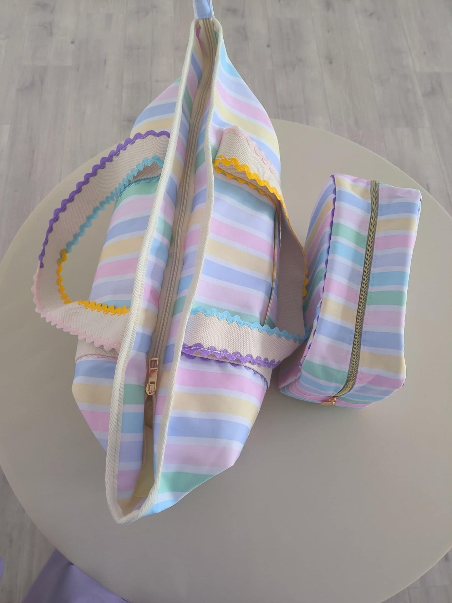RTS • Wholesale Ric Rac Canvas Tote