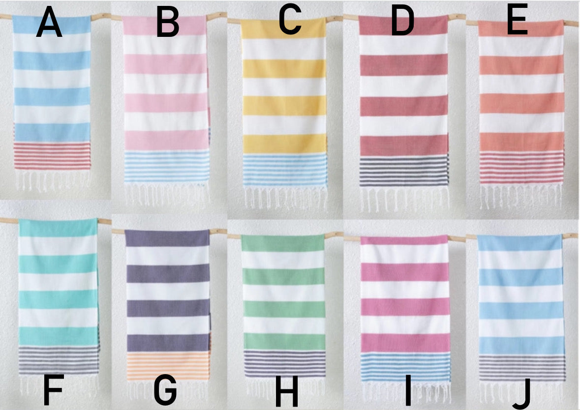 RTS * Wholesale Turkish Cotton Beach Towel