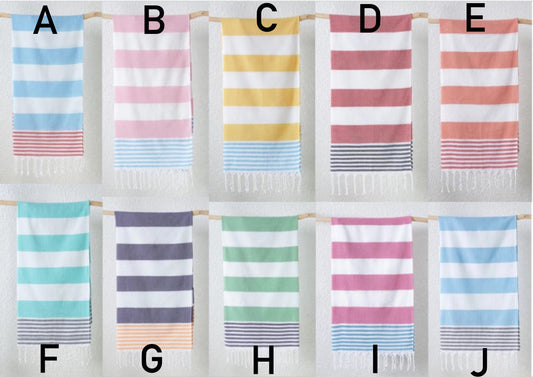 RTS * Wholesale Turkish Cotton Beach Towel