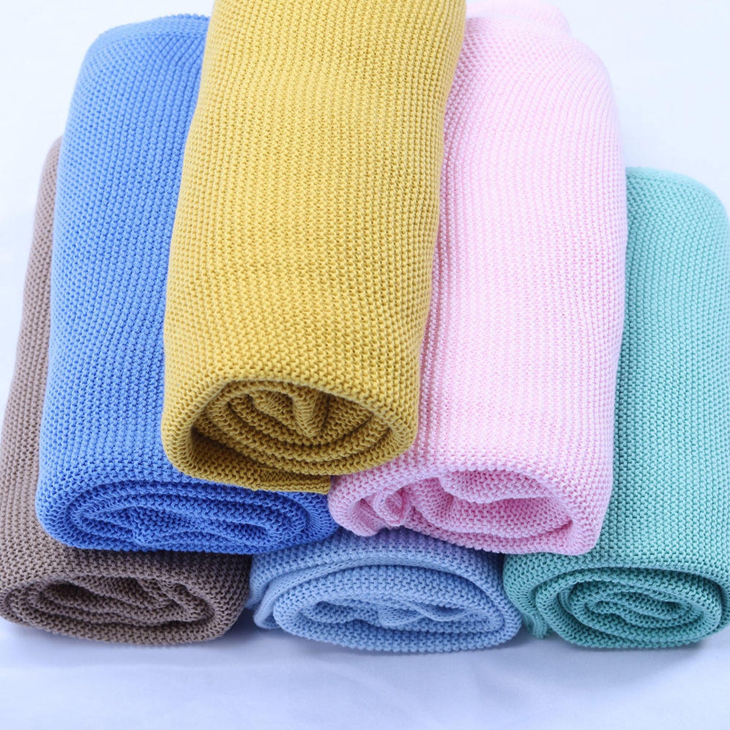 RTS • Wholesale Knit Baby Blanket