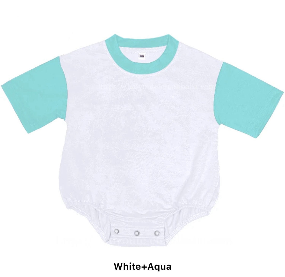 RTS • Wholesale Color Sleeve Bubble Romper